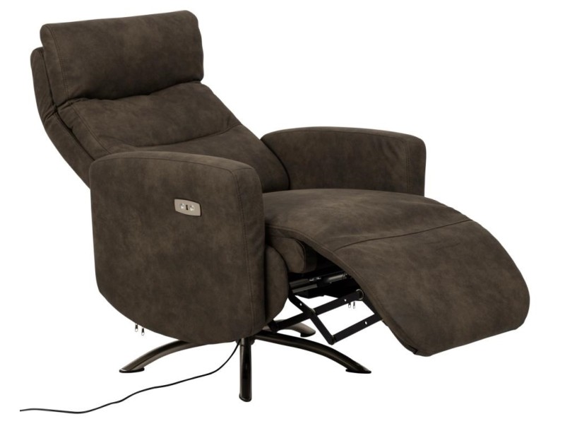 Fotel / recliner Kamares antracytowy - ACTONA